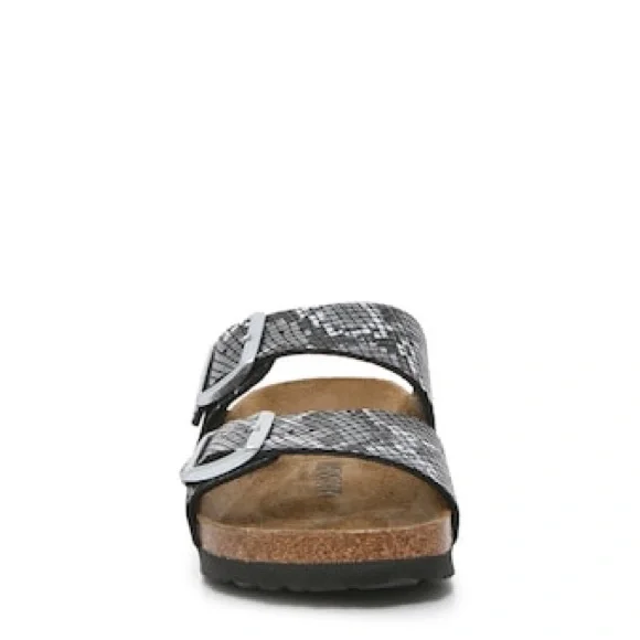 BIRKENSTOCK Arizona slide sandals leather snake print size eur 37 L6 - Picture 3 of 11